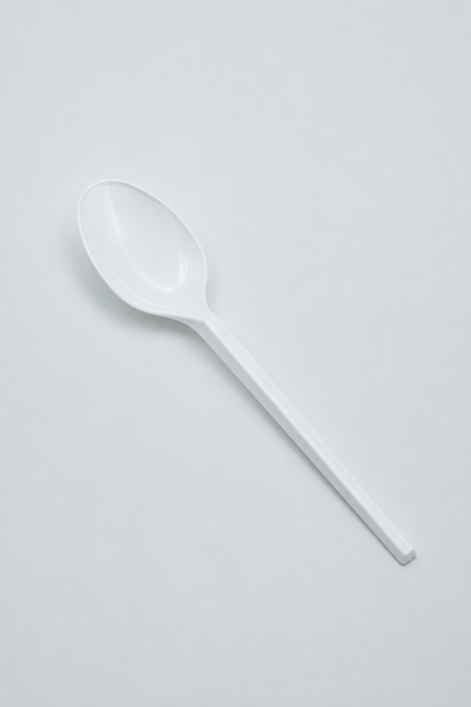 Cuillère en plastique PS économique / 2 g